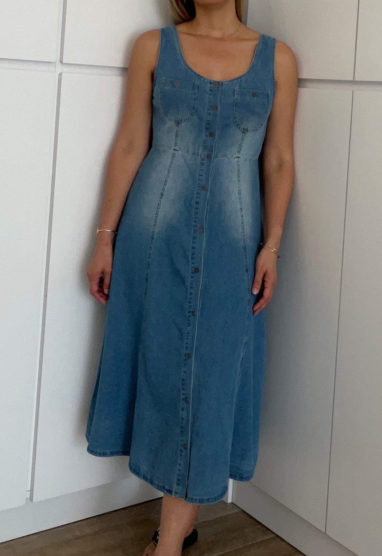 Lolita Midi Denim Dress