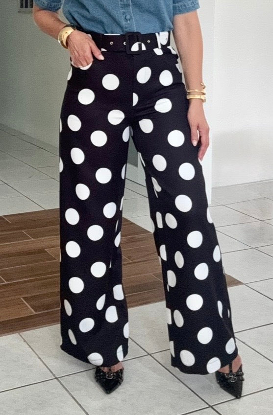Charlotte Polka Dot Pants