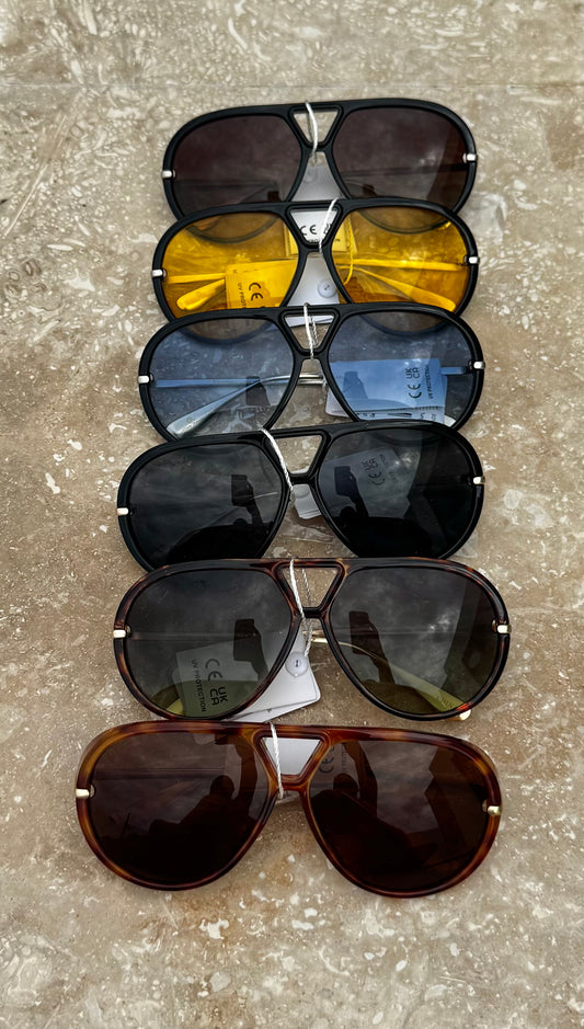 Cool Retro Aviator Sunglasses