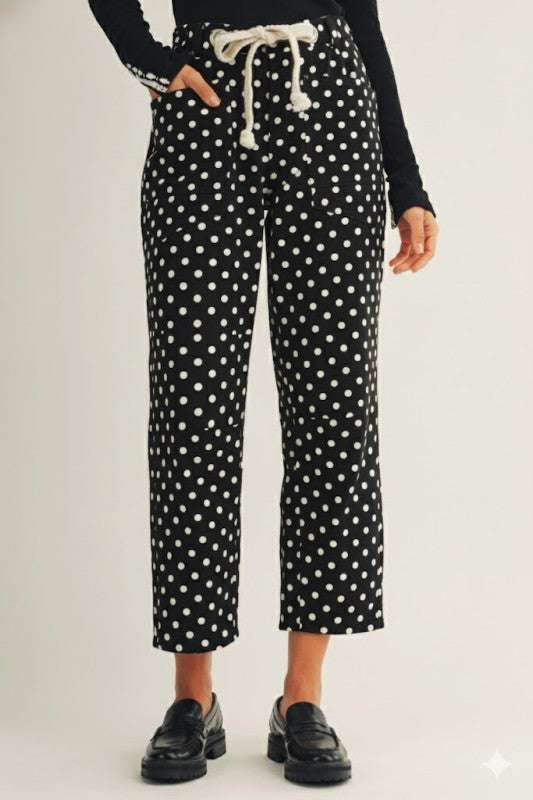 {PRE ORDER} Dots Love Barrel Pants