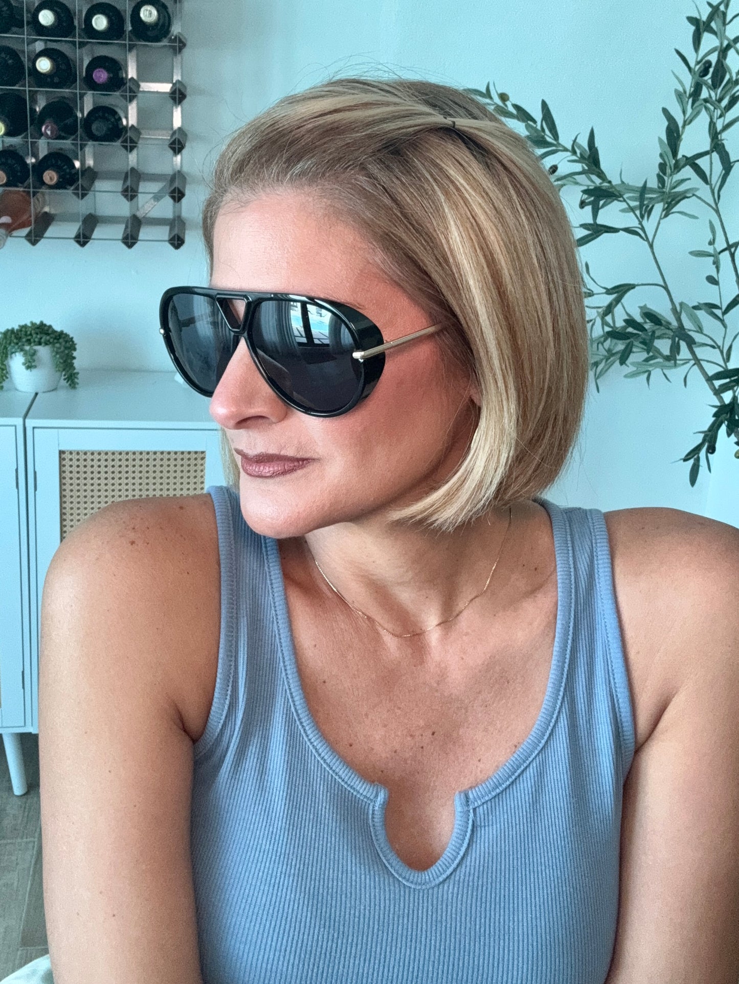 Cool Retro Aviator Sunglasses