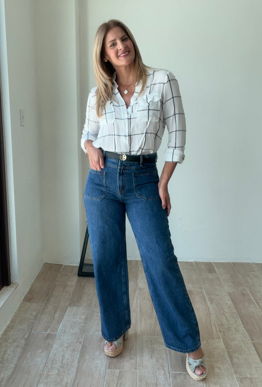 Jeany Jean Straight Leg Pants