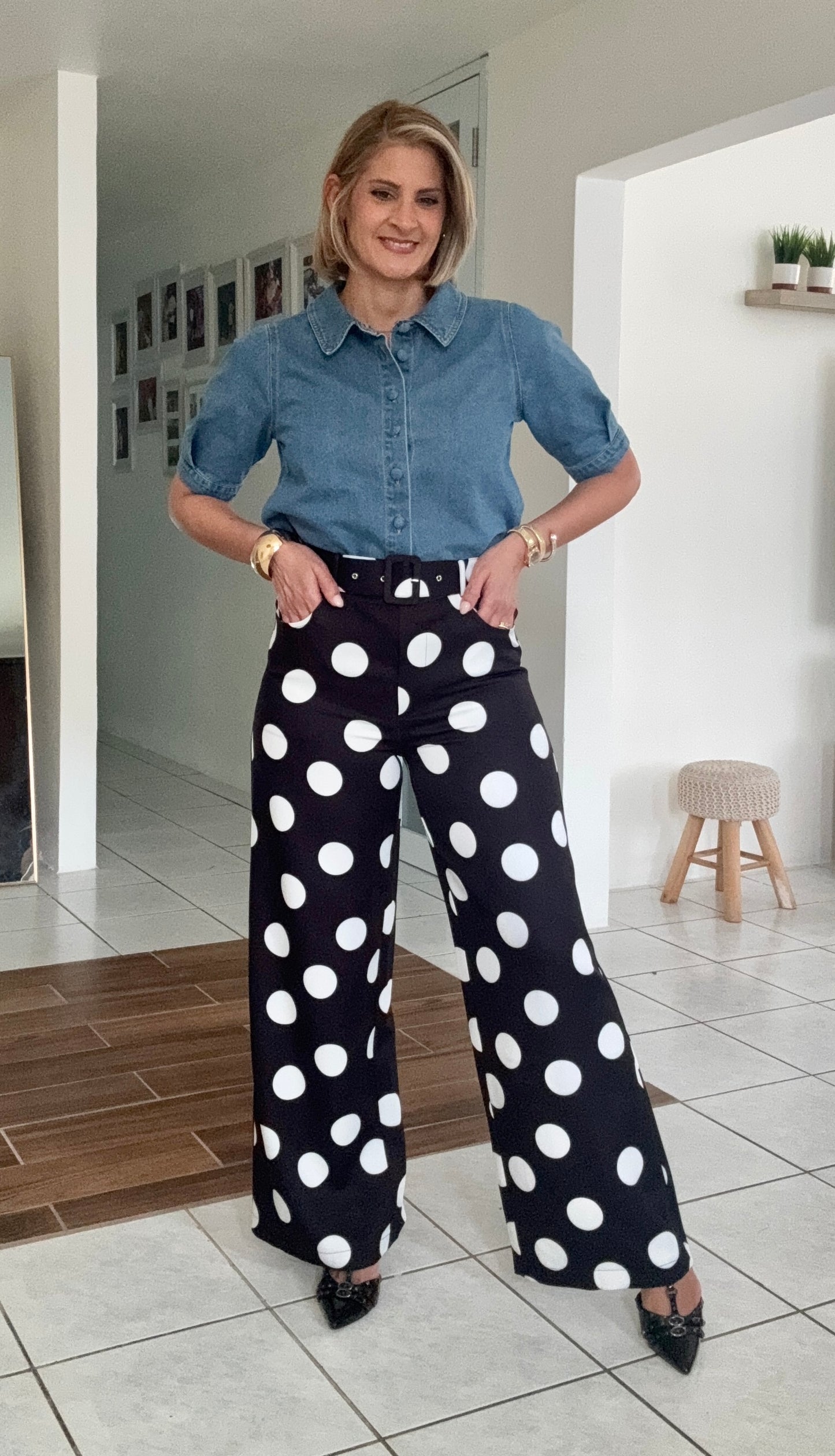 Charlotte Polka Dot Pants