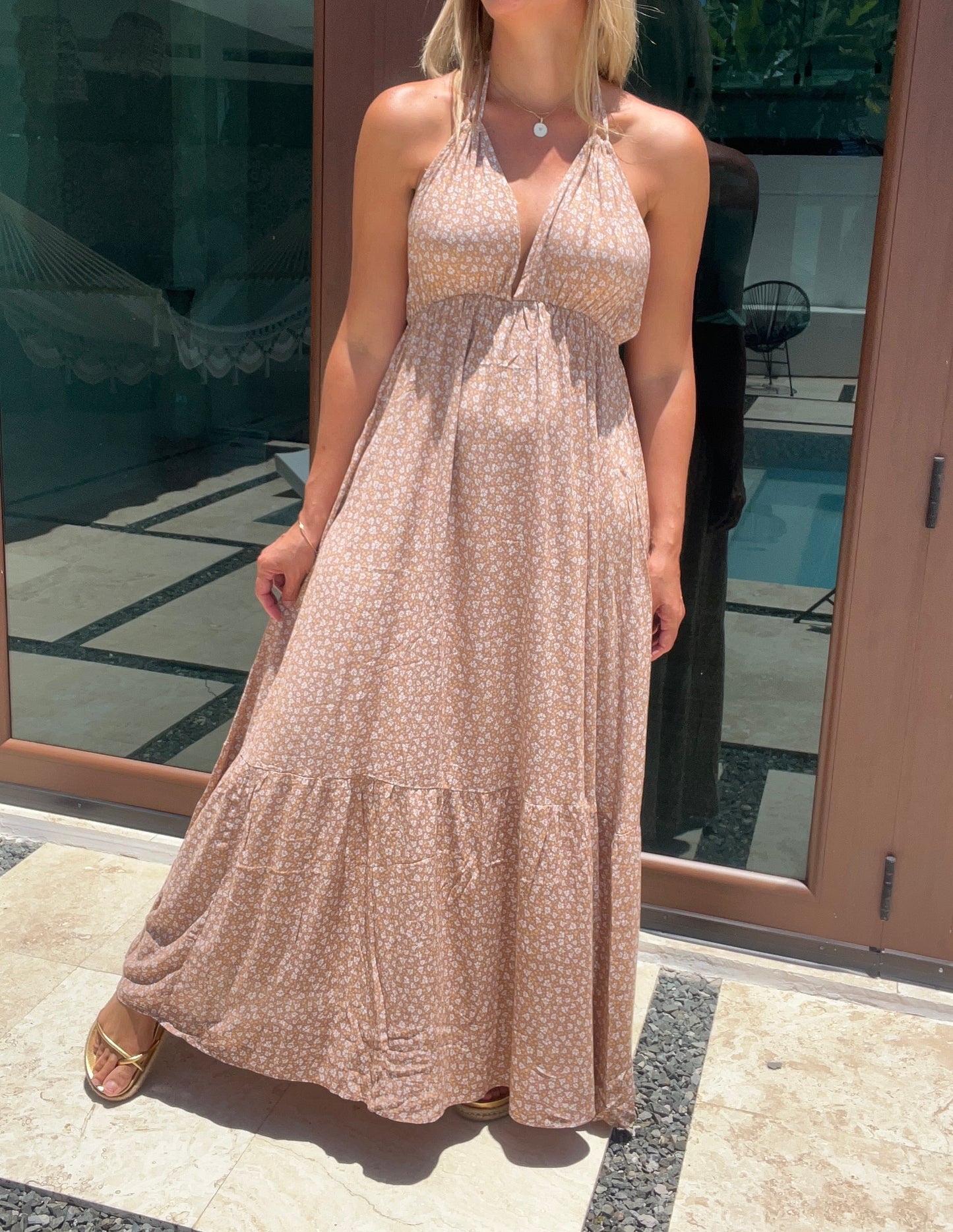 Romance in the Air Maxi Dress