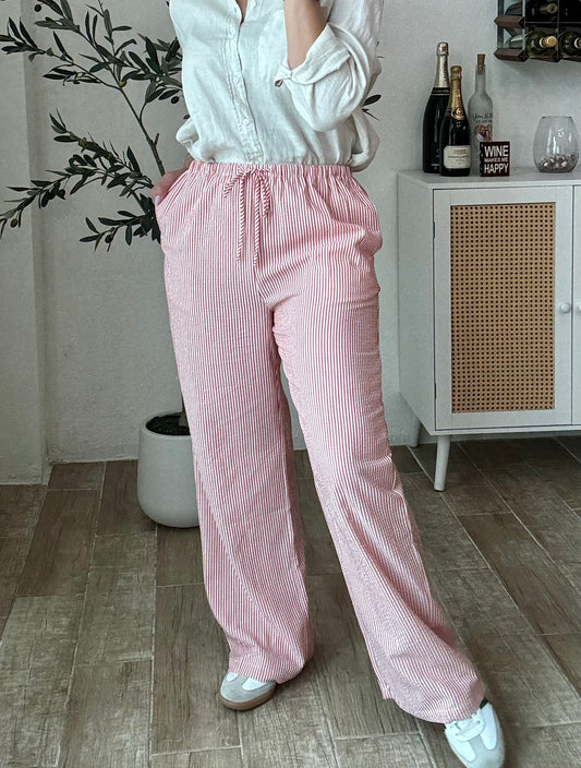 Taraji Striped Wide Leg Pants