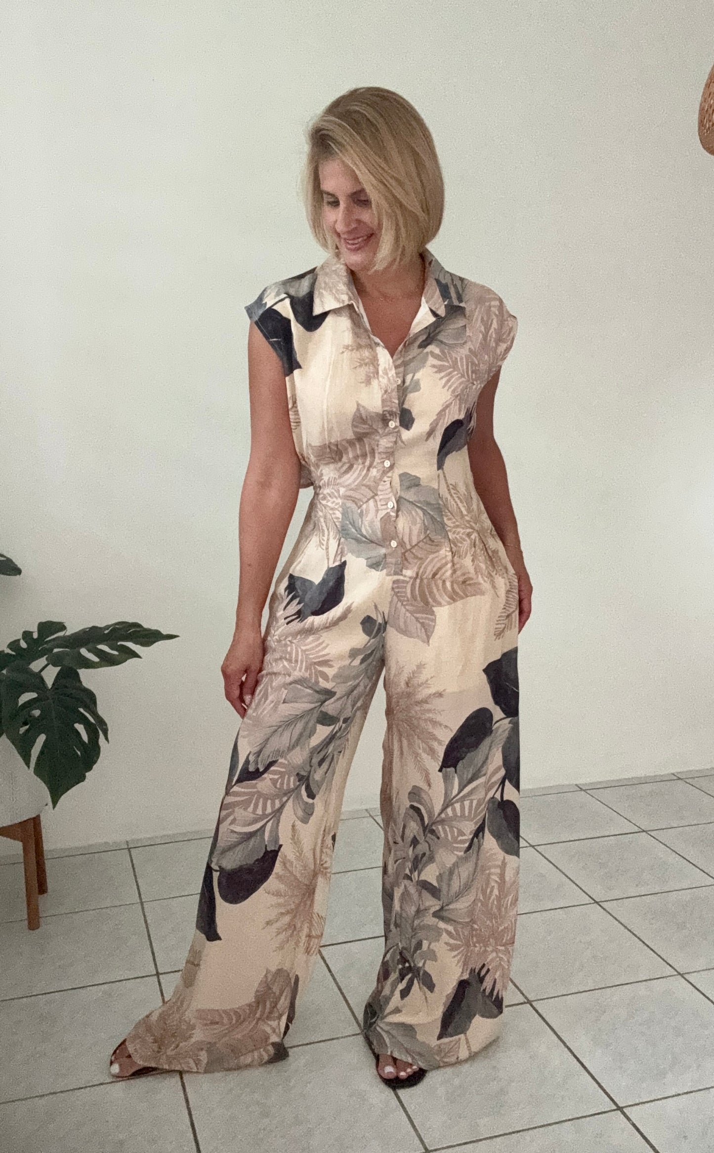 Sophy Cut-Out Back Jumpsuit