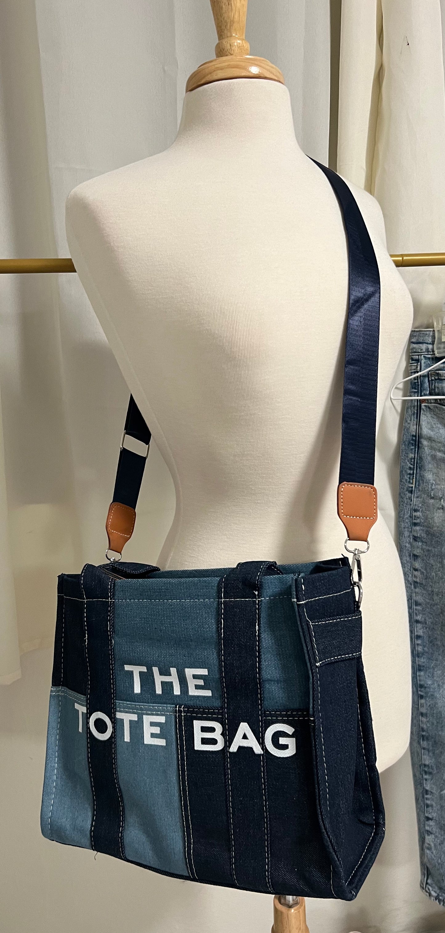 Denim Wanna Be Tote Bag