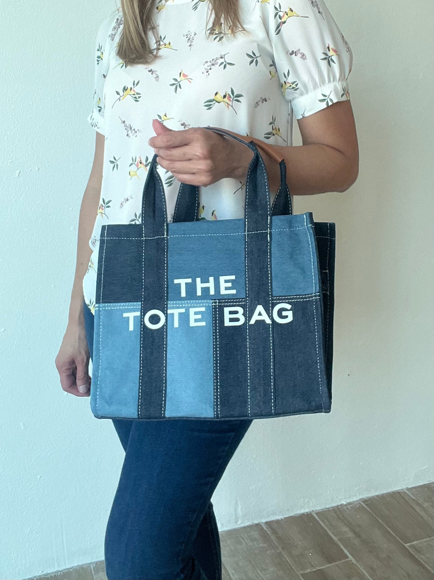 Denim Wanna Be Tote Bag