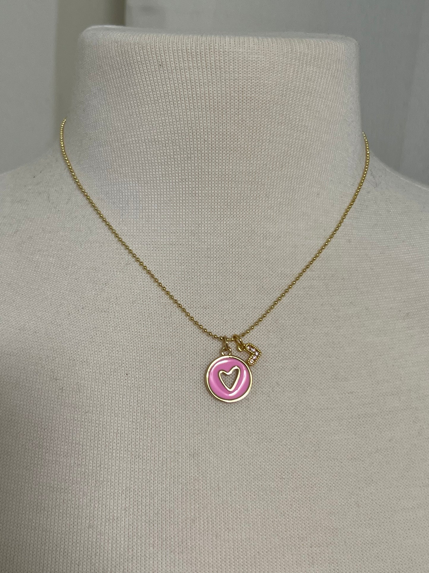 Two Hearts Necklace