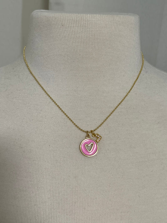 Two Hearts Necklace